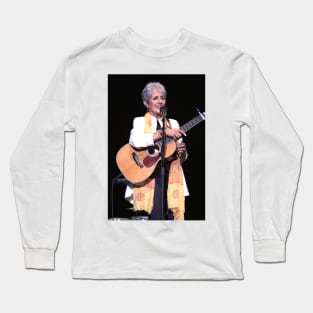 Joan Baez Photograph Long Sleeve T-Shirt